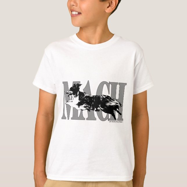 T-shirt MACH Sheltie (Devant)
