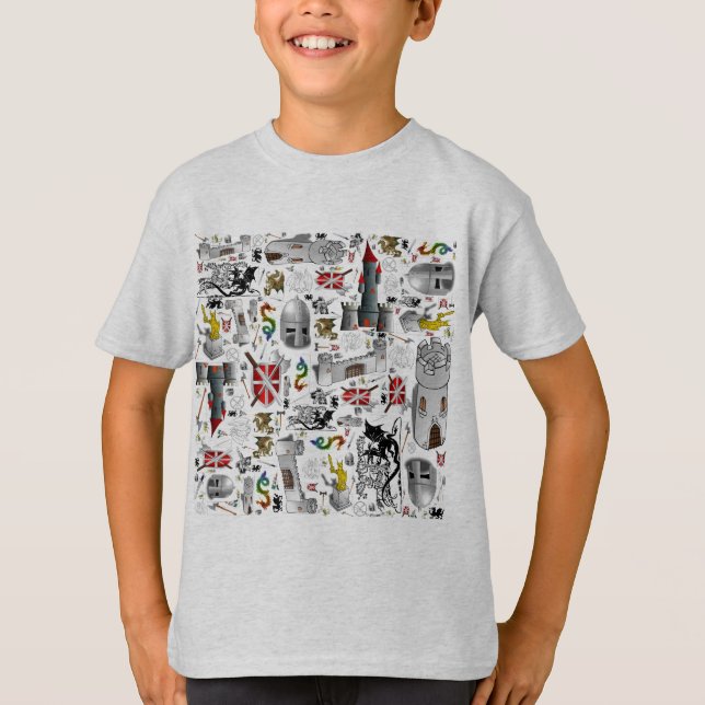 T-shirt Mâche- médiévale (Devant)