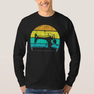 T-shirt Machine à coudre Quilting Sewer Sew Retro Sew