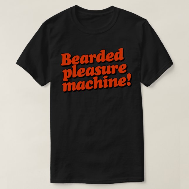 T-shirt Machine de Plaisir à boucle (Design devant)