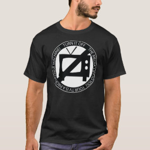 T-shirt Machine de propagande - tournez votre TV outre du