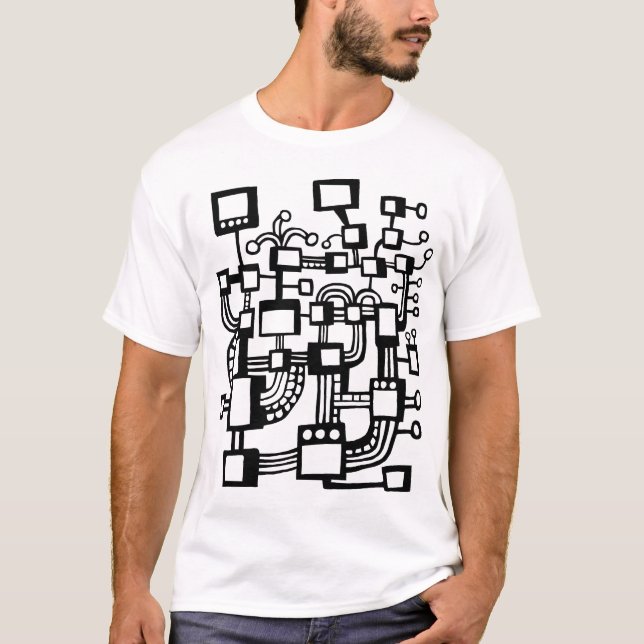 T-shirt Machine étrangère (Devant)