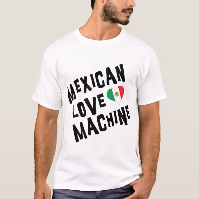 T-shirt Machine mexicaine d'amour (Devant)