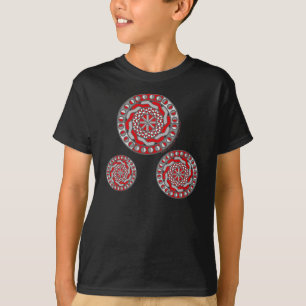 T-shirt Machinerie Rouge Chemise foncée pour enfant et béb