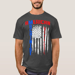 T-shirt Machinist Power Flag Machine Opérateur