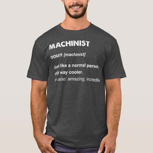 T-shirt Machiniste (Devant)