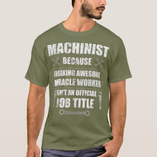 T-shirt Machiniste