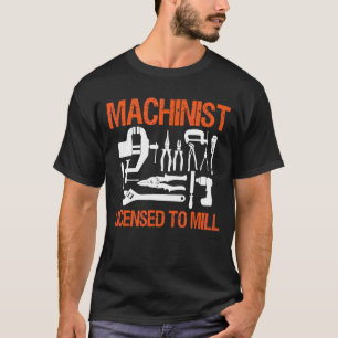 T-shirt Machiniste Autorisé À Mouler