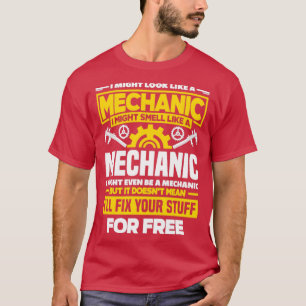 T-shirt Machiniste CNC Usinage Je peux ressembler à un méc