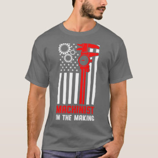 T-shirt Machiniste faisant usiner