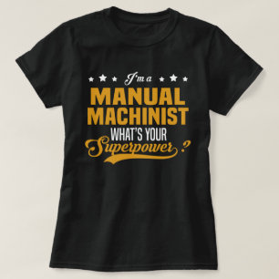 T-shirt Machiniste manuel