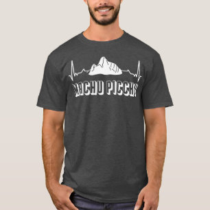 T-shirt Machu Picchu Heartbeat pour Incas au Pérou Sud