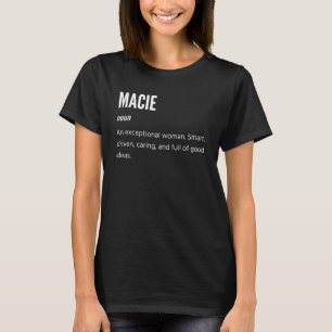 T-shirt Macie Noun Une Femme Exceptionnelle