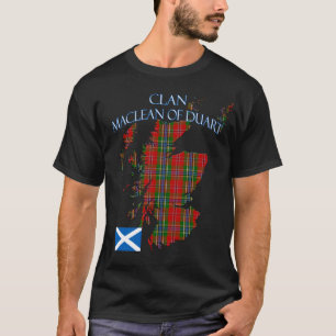 T-shirt MacLean du Clan écossais de Duart Tartan Écosse