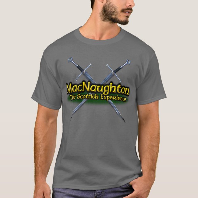 T-shirt MacNaughton Scottish Experience Clan MacNachtan (Devant)