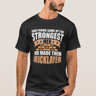 T-shirt Maçonnerie de pierre briques brique brique brique