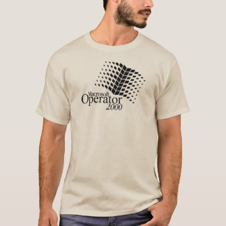T-shirt MacrosoftOperator 2000