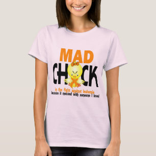 T-shirt Mad Chick Dans La Lutte Contre La Leucémie