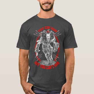 T-shirt Mad Ma You can run but you cant hide