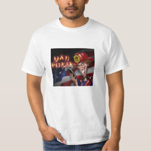 T-shirt MAD Poker chemise homme pompier