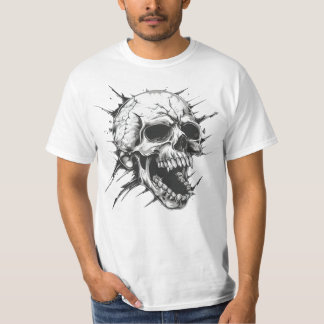 T-shirt Mad Skull