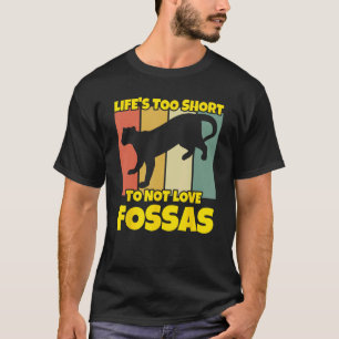 T-shirt Madagascar Carnivore Chat Fossa Animal africain