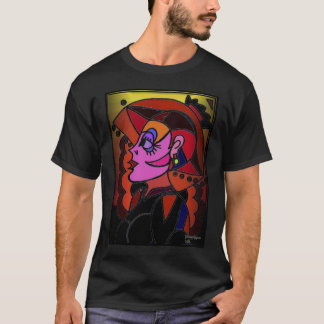 T-shirt Madame avec le casquette