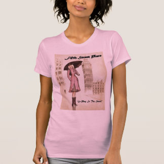 T-shirt Madame avec le parapluie