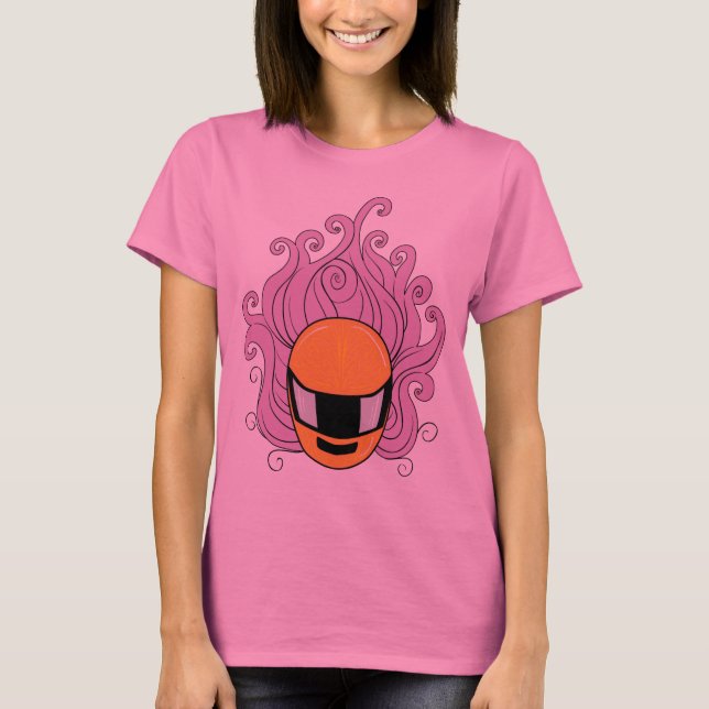 T-shirt Madame bouclée Rider Long Sleeve (Devant)