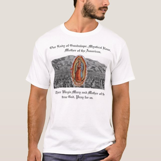 T-shirt Madame de Guadalupe Sonoran (Devant)