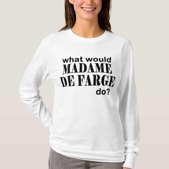 T-shirt Madame DeFarge (Devant)