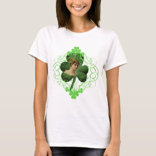 T-shirt Madame irlandaise vintage