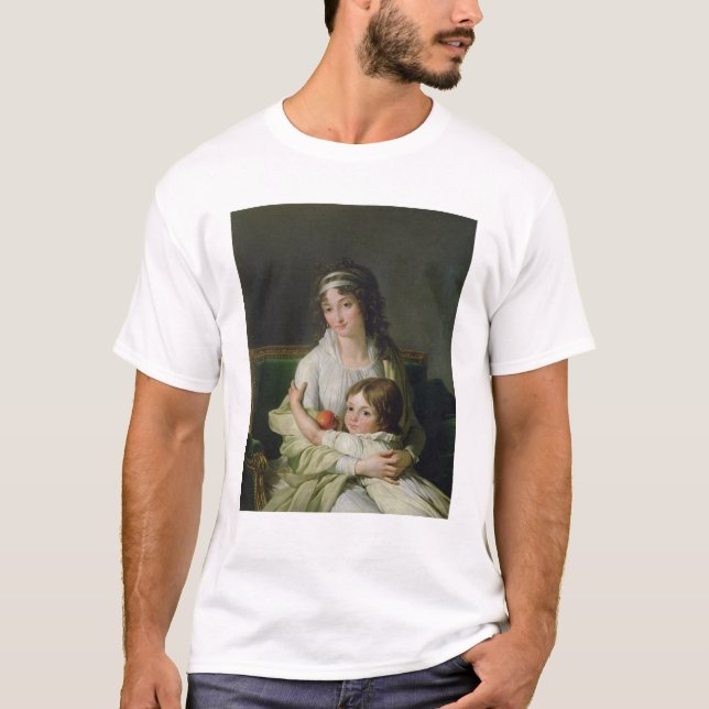 T-shirt Madame Jeanne-Justine Boyer-Fonfrede et elle (Devant)