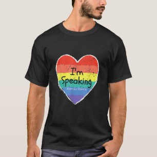 T-shirt Madame la Vice-présidente Je parle Kamala Harris g