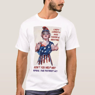 T-shirt Madame Liberty d'aide