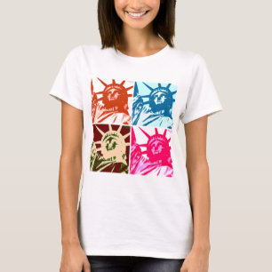 T-shirt Madame Liberty New York City d'art de bruit