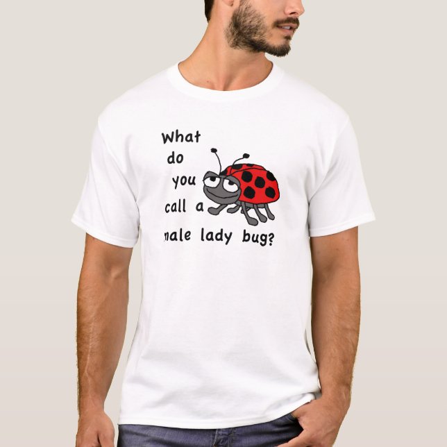 T-shirt Madame masculine Bug (Devant)