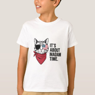 T-shirt Madame Présidente du Temps 2024 Kamala Harris Rass