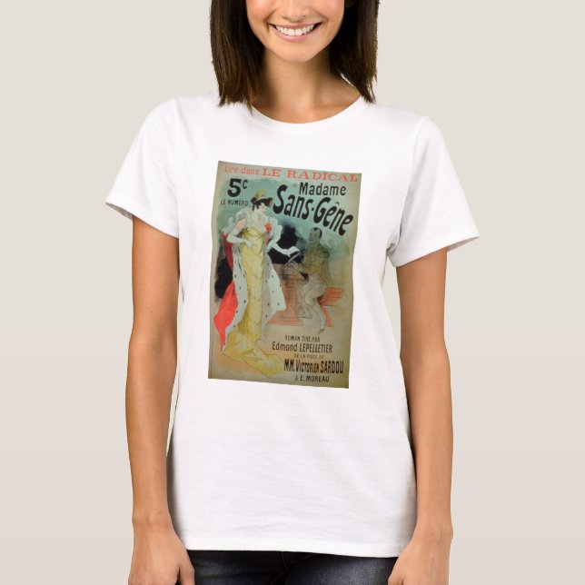 T-shirt "Madame Sans-Gene" dans Le Radical, par Edmond Lep (Devant)