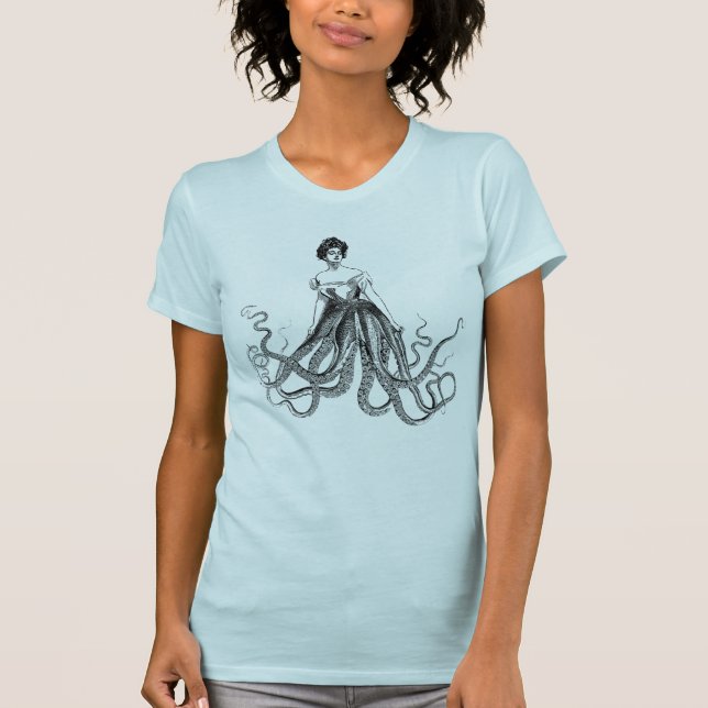 T-shirt Madame Shirt de poulpe (Devant)