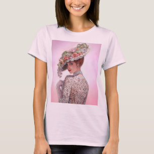 T-shirt Madame victorienne effarouchée "Betty Lu "