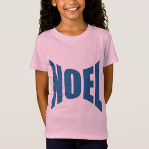 T-Shirt Mädchen Jersey fein rosa WEIHNACHTEN