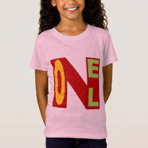 T-Shirt Mädchen rosa Feinjersey DESIGN  WEIHNACHTE