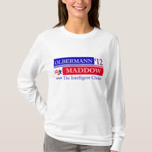 T-shirt maddow 2012 d'olbermann