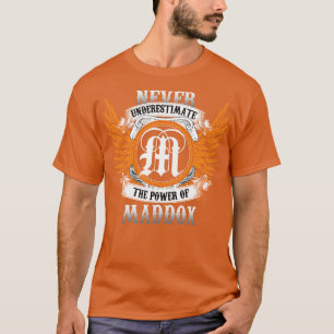 T-shirt Maddox Name Shirt Ne Sous-Estime Jamais Le Pouvoir