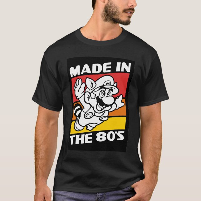 T-shirt made in 80's Mario  (Devant)