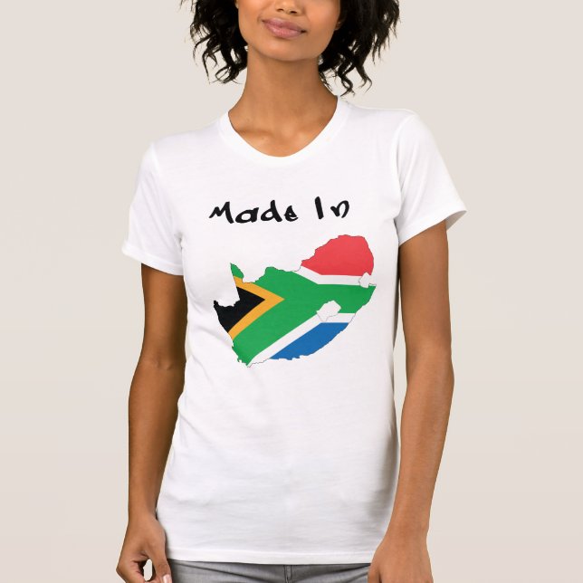T-shirt Made_In_South Afrique des femmes (Devant)