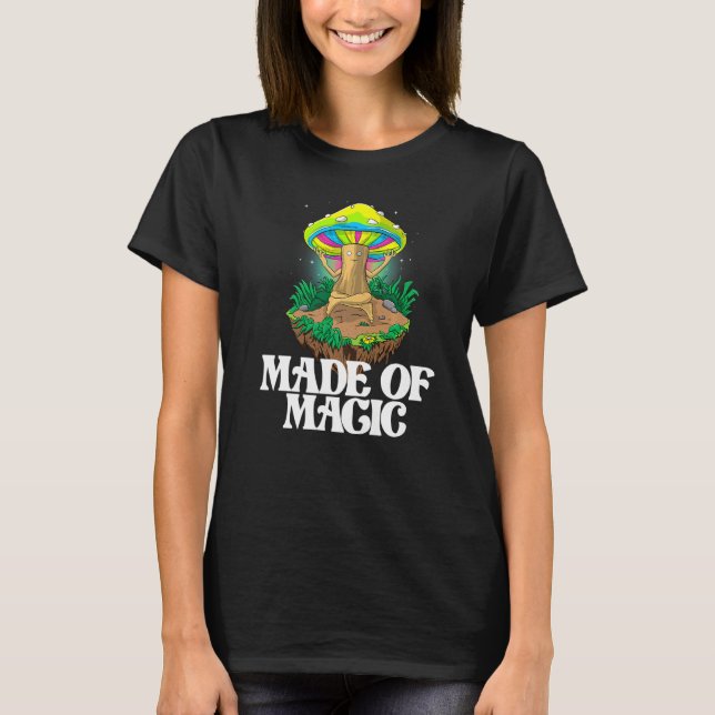T-shirt Made Of Mushroom  Women Magic Psilocybin Mushroom (Devant)