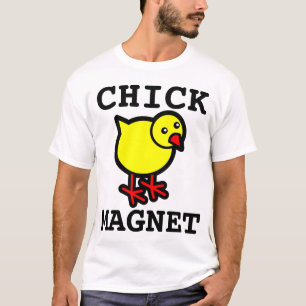 T - Shirt, Mädels, CHICK MAGNET T-Shirt