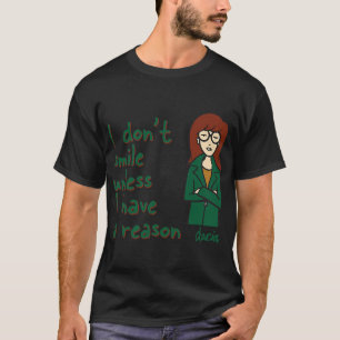 T-shirt Mademark x Daria - Je ne sourit pas à moins d'avoi